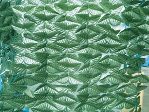 Arella Siepe Sintetica Artificiale 300x100 cm in Polipropilene Ombreggiante Bauer Foglie di Lauro