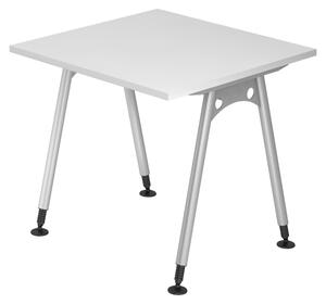 Bümö Scrivania Serie A - Decorazione: bianco, dimensioni: 80 x 80 cm