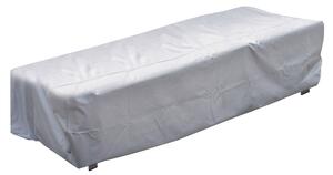 Telo Copertura per Lettino Prendisole 200x75x45 cm in Poliestere Grigio