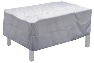 Telo Copertura per Tavolo da Giardino 240x130x70 cm in Poliestere Grigio