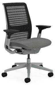 Sedia da ufficio ergonomica con schienale in rete, regolabile in altezza