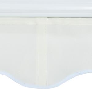 Tenda da Sole Elettrica Avvolgibile a Parete 2,5x2m com LED in Alluminio e Poliestere Beige