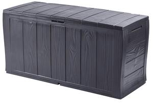 Baule Cassapanca da Esterno 117x58x45 cm in Resina Keter Sherwood Antracite
