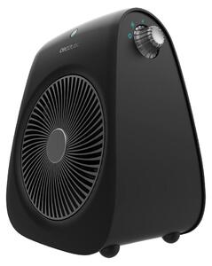 Stufa elettrica con ventola, 2000 W, 2 livelli di potenza, 3 modalità, protezione contro il surriscaldamento, ideale per ambienti fino a 20 m², colore nero
