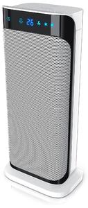 Stufa elettrica Vetroceramica con ventilatore, telecomando, 2000 W, oscillazione e timer