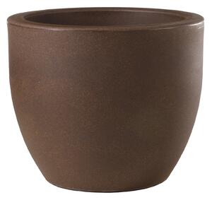 Vaso Ø30 cm in Resina Ares 30 Bronzo