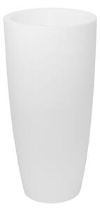 Vaso Luminoso da Giardino a LED Ø33 cm in Resina 5W Cypress Bianco Caldo