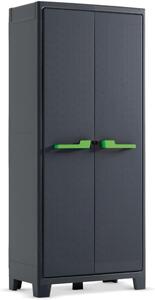 Armadio 4 Ripiani 80x44x182 cm Keter Moby Alto XL Antracite