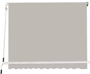 Tenda da Sole a Caduta con Bracci 245x245 cm Beige