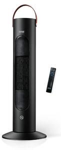 Stufa a torre in Vetroceramica, 2000 W, con oscillazione, colore nero