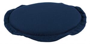 Cuscino Poly180 Blu Seduta Tonda in Tessuto per Esterno
