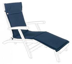 Cuscino Poly180 Blu Steamer in Tessuto per Esterno