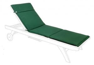 Cuscino Poly180 Verde Scuro per Lettino in Tessuto per Esterno