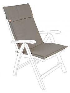 Cuscino Poly180 Choco Schienale Alto in Tessuto per Esterno