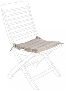 Cuscino Trapuntato Poly230 Beige Sed Quadrata in Tessuto per Esterno