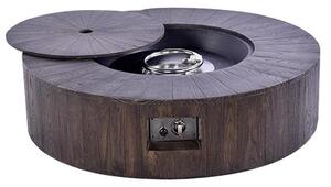 Braciere a Gas Gpl da Esterno Ø107x30 cm 14kW Ares