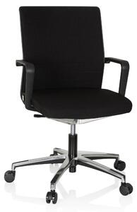 Sedia da ufficio Move-TEC 3D, rivestita in tessuto nero, con altezza regolabile