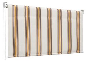 Tenda da Sole a Caduta 250x150 cm Tessuto in Poliestere Riga Beige
