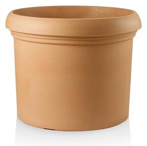 Vaso Ø60x45cm in Resina Tulli Cilindro Vicenza Classic 60 Anticato