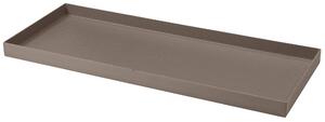 Sottovaso 101x41x5,5cm in Resina Tulli Schio 100 Cappuccino