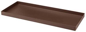 Sottovaso 81x31x4cm in Resina Tulli Schio 80 Bronzo