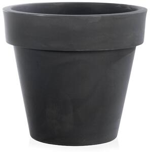 Vaso Ø60x54 cm in Polietilene Tulli Vaso Standard One Essential 60 Antracite