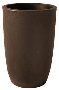 Vaso Ø30x45 cm in Polietilene Meti 30 Bronzo