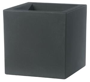 Vaso 50x50x50 cm in Polietilene Schio Cubo 50 Granite