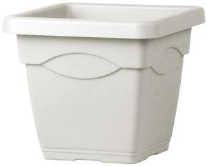 Vaso 32x32x27,8 cm in Polipropilene Quadro 32 Corda