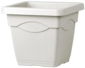 Vaso 32x32x27,8 cm in Polipropilene Quadro 32 Corda