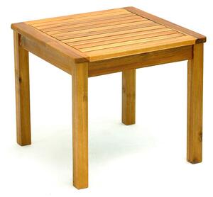 Tavolino da Giardino Quadrato in Legno Acacia Taddei Jambi 50