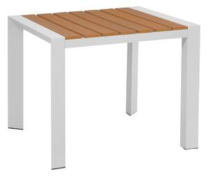 Tavolo da Giardino in Polywood 90x90H77cm Adila Noce