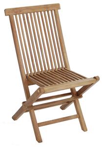 Sedia da Giardino Pieghevole in Legno Teak Vorghini Salina