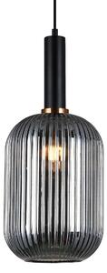 Lampada a sospensione Antiola PND-5588-1L-BK+SG Italux