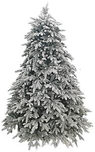 Albero di Natale Artificiale Innevato Pino Glitter Ice Floccato Altezza 180 cm