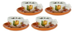 Set 4 tazzine Happy Country