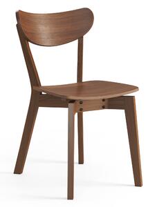ROXY Noce Naturale - SEDIA IN LEGNO PER SALOTTO SALA DA PRANZO CUCINA RETRÒ