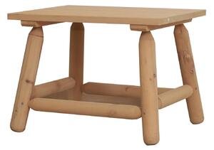 Tavolino da Giardino Rettangolare in Legno 60x50x45 cm