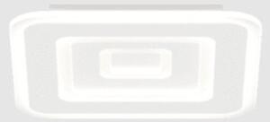 Plafoniera moderna top light zoom 1220 35 led cct switch metallo - Top Light