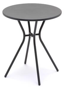 Tavolino da Giardino Ø60x70 cm in Ferro Taddei Taby Grigio Scuro