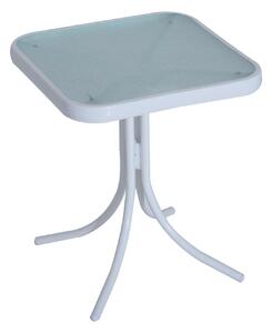 Set 2 Lettini Prendisole e Tavolino in Textilene Crema