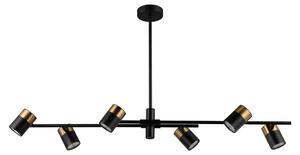 ELICE lampada da soffitto a faretto PND-58892-6-BK-BRO Italux