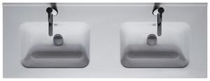 Lavabo doppio da incasso Riho Porto, dimensioni 120 cm