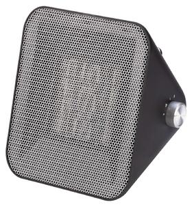 Stufa ventilata in Vetroceramica, 1500 W, design vintage, con protezione anticaduta