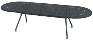 Tavolo da Giardino Allungabile 220/300x110x76 cm in Acciaio RD Italia Reef XL Antracite
