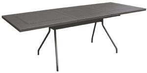 Tavolo da Giardino Allungabile 160/220x90x76 cm in Acciaio RD Italia Estate L160 Antracite