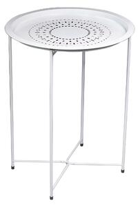 Tavolino da Giardino Ø46x60 cm Motti Florie Bianco