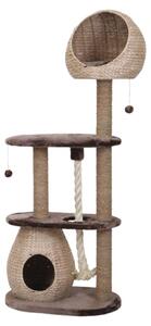 Albero tiragraffi Nobby Classic "ZADA" grigio scuro; 50 x 50 x 145 cm