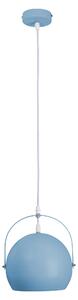 Lampada a sospensione, metallo, blu, D 25 cm