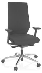Sedia da ufficio PRO-TEC 700, rivestita in tessuto, colore nero/arancione